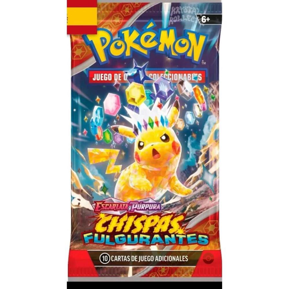 2x Pokemon TCG Spanish Chispas Fulgurantes (Surging Sparks) Booster Packs